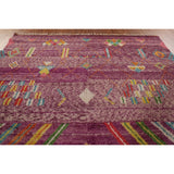 Tribal Moroccan Oriental Large Area Rug Handmade Wool Carpet - 9'6" x 14'8"