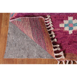 Tribal Moroccan Oriental Large Area Rug Handmade Wool Carpet - 9'6" x 14'8"