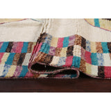 Tribal Moroccan Oriental Living Room Area Rug Hand-knotted Wool Carpet - 7'7" x 10'7"