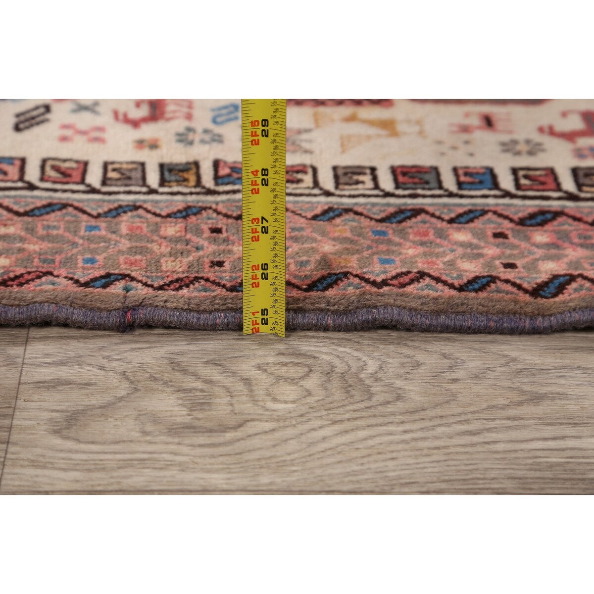 Tribal Sirjan Persian Home Decor Area Rug Wool Handmade Foyer Carpet - 4'4" x 5'10"