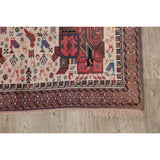 Tribal Sirjan Persian Home Decor Area Rug Wool Handmade Foyer Carpet - 4'4" x 5'10"