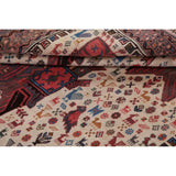 Tribal Sirjan Persian Home Decor Area Rug Wool Handmade Foyer Carpet - 4'4" x 5'10"