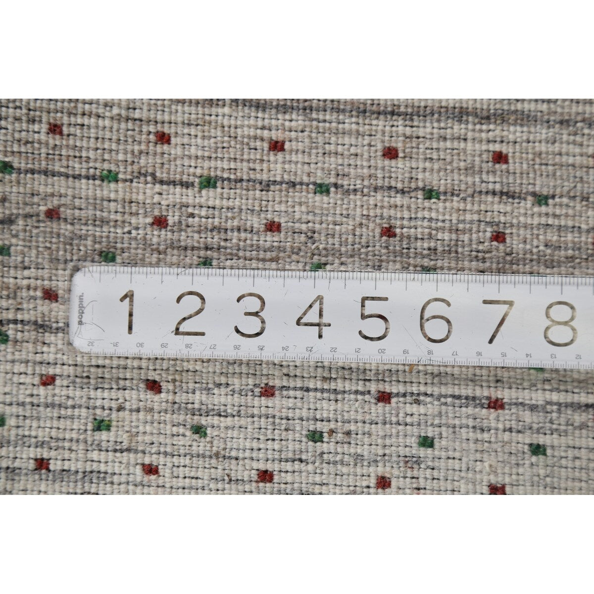 Tribal Striped Gabbeh Oriental Area Rug Handmade Wool Carpet - 5'9"x 8'1"