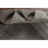 Tribal Striped Gabbeh Oriental Area Rug Handmade Wool Carpet - 5'9"x 8'1"