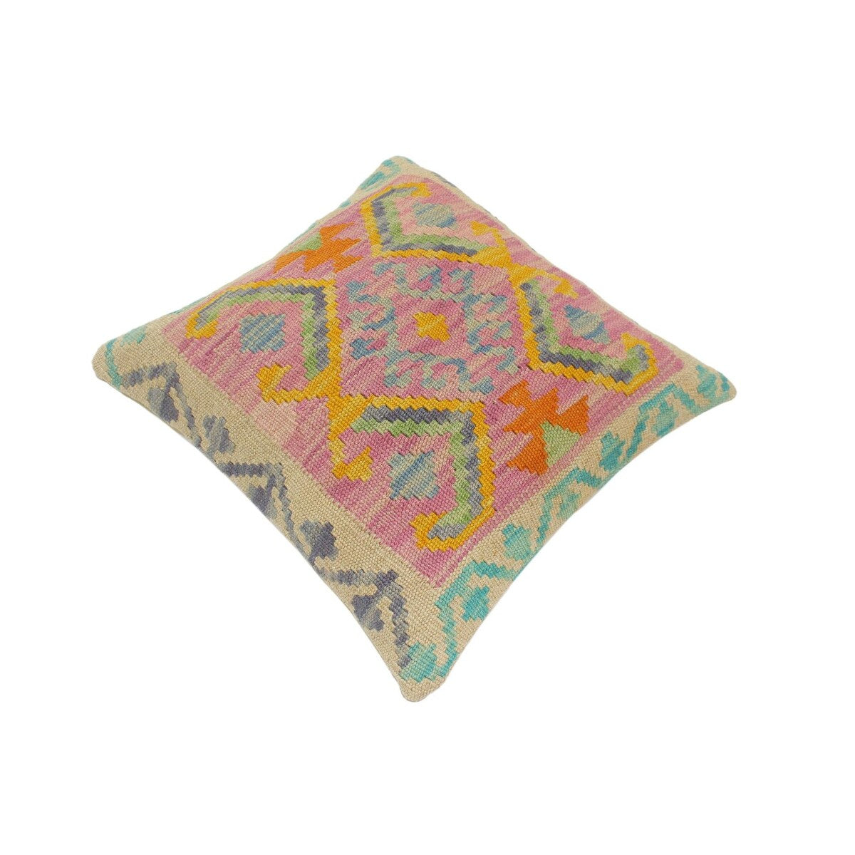 Tribal Turkish Costello Hand Woven Kilim Pillow