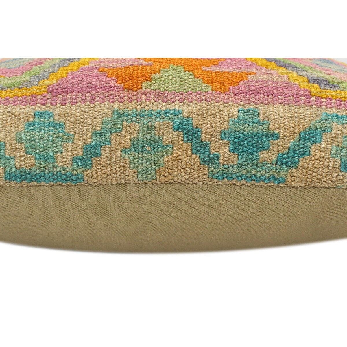 Tribal Turkish Costello Hand Woven Kilim Pillow