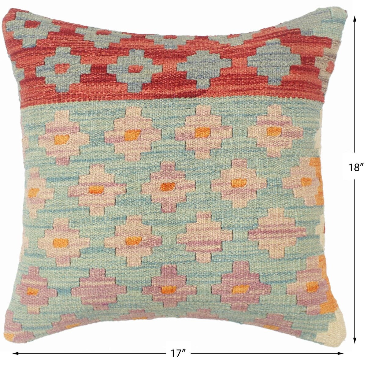 Tribal Turkish MacLeod Hand Woven Kilim Pillow