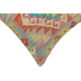 Tribal Turkish McIntyre Hand Woven Kilim Pillow