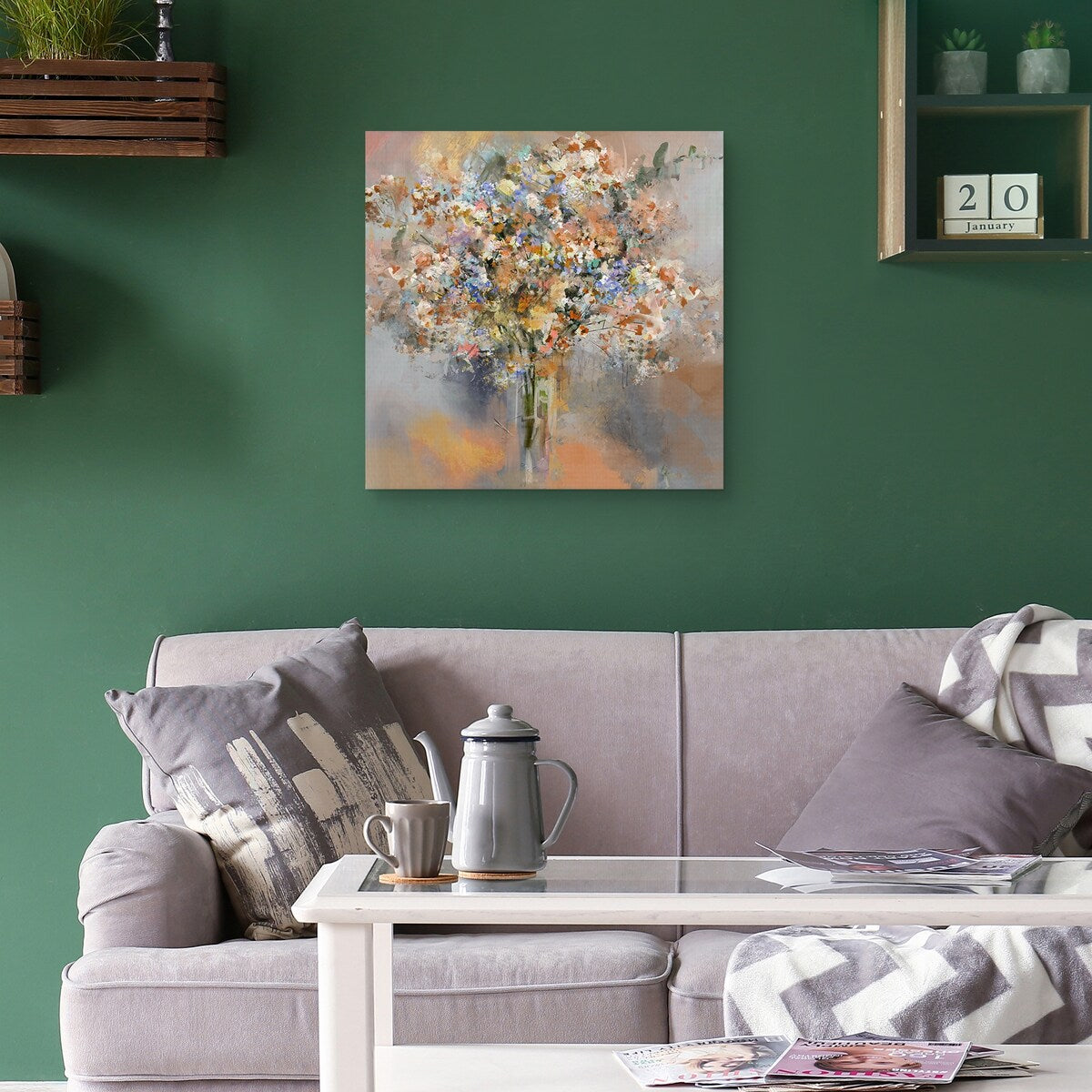 Tribeca II by Studio Arts Canvas Art Print