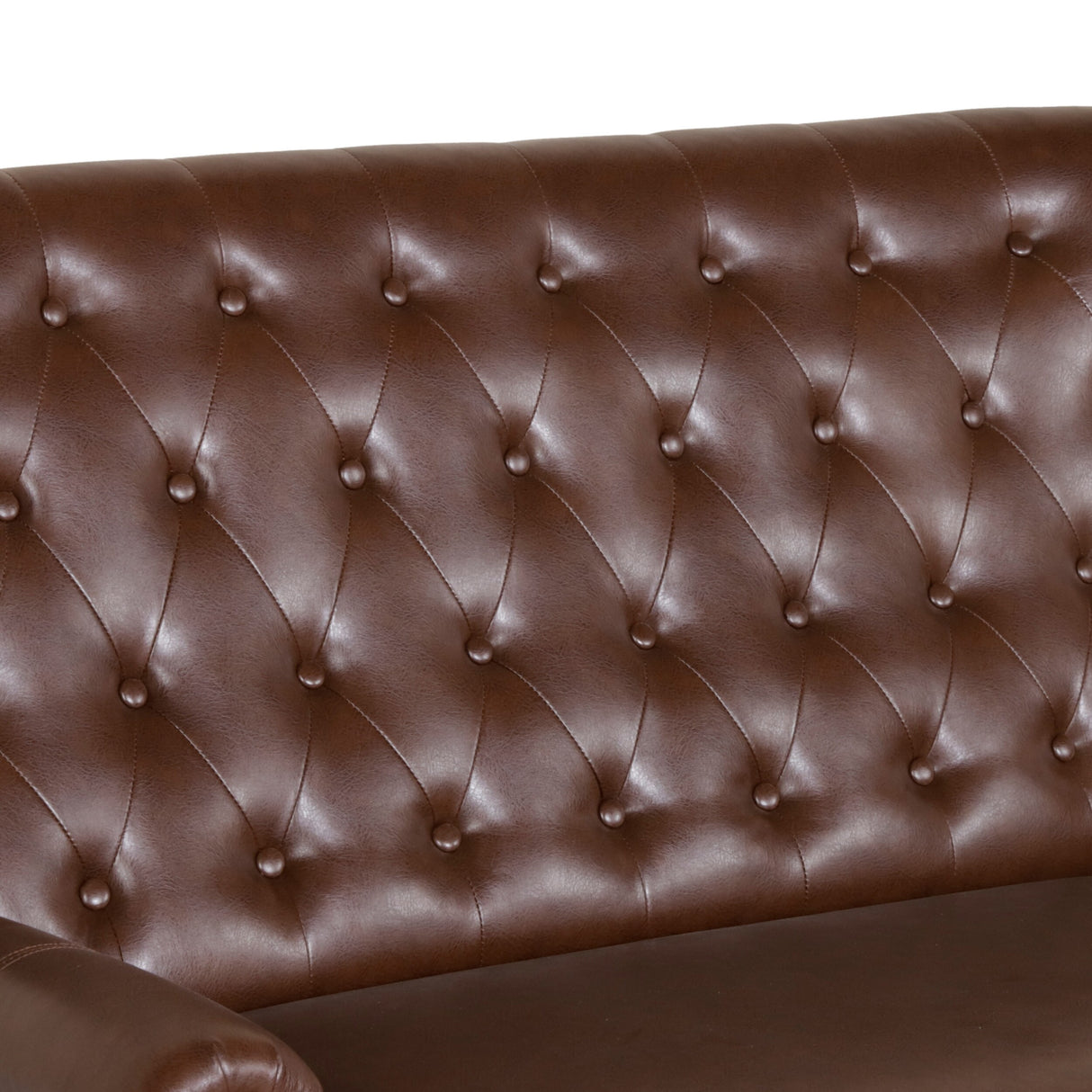 Trillium Faux Leather Oversized Recliner with Nailhead Trim by Christopher Knight Home