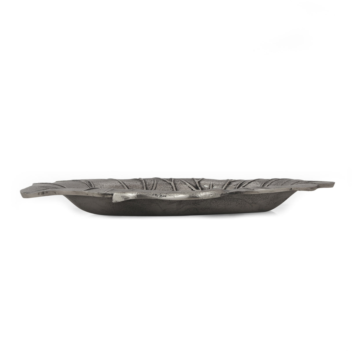 Trion Indoor Aluminum Handcrafted Leaf Dish by Christopher Knight Home