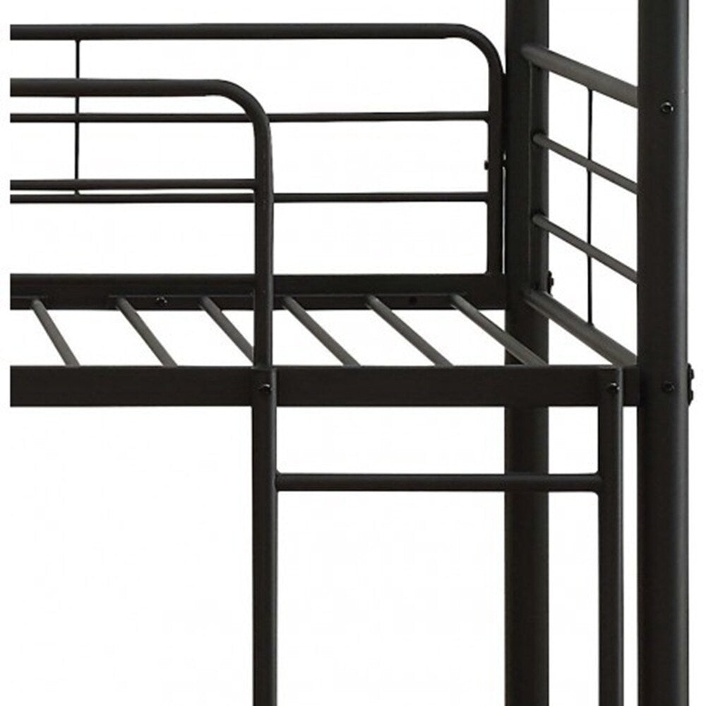 Triple Twin in Sandy Black
