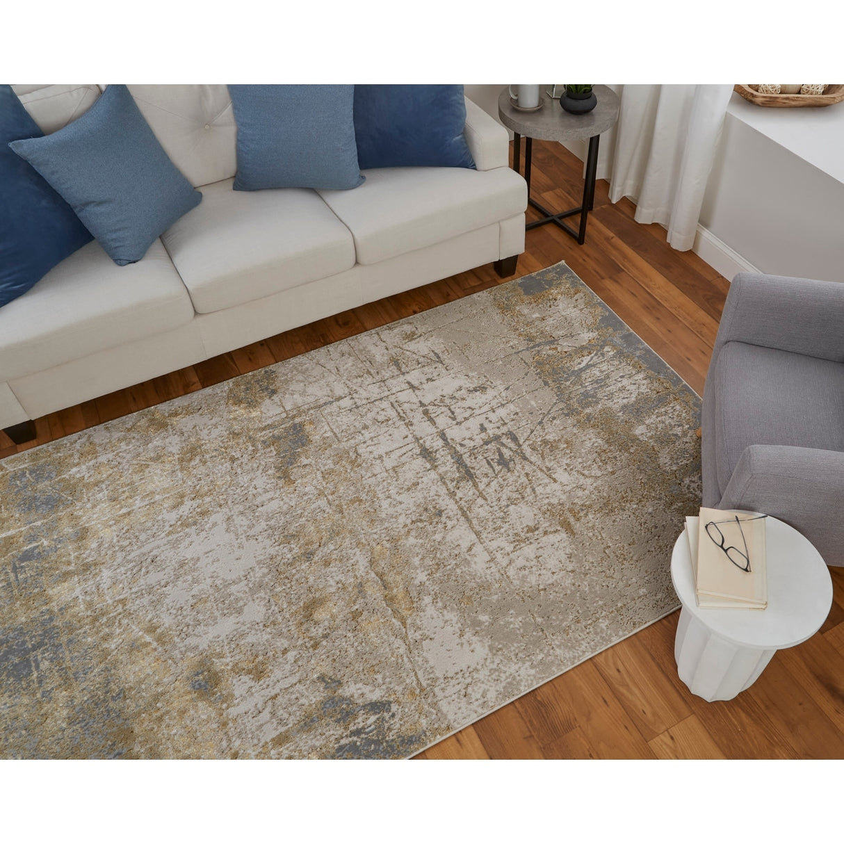 Tripoli Abstract Modern Area Rug