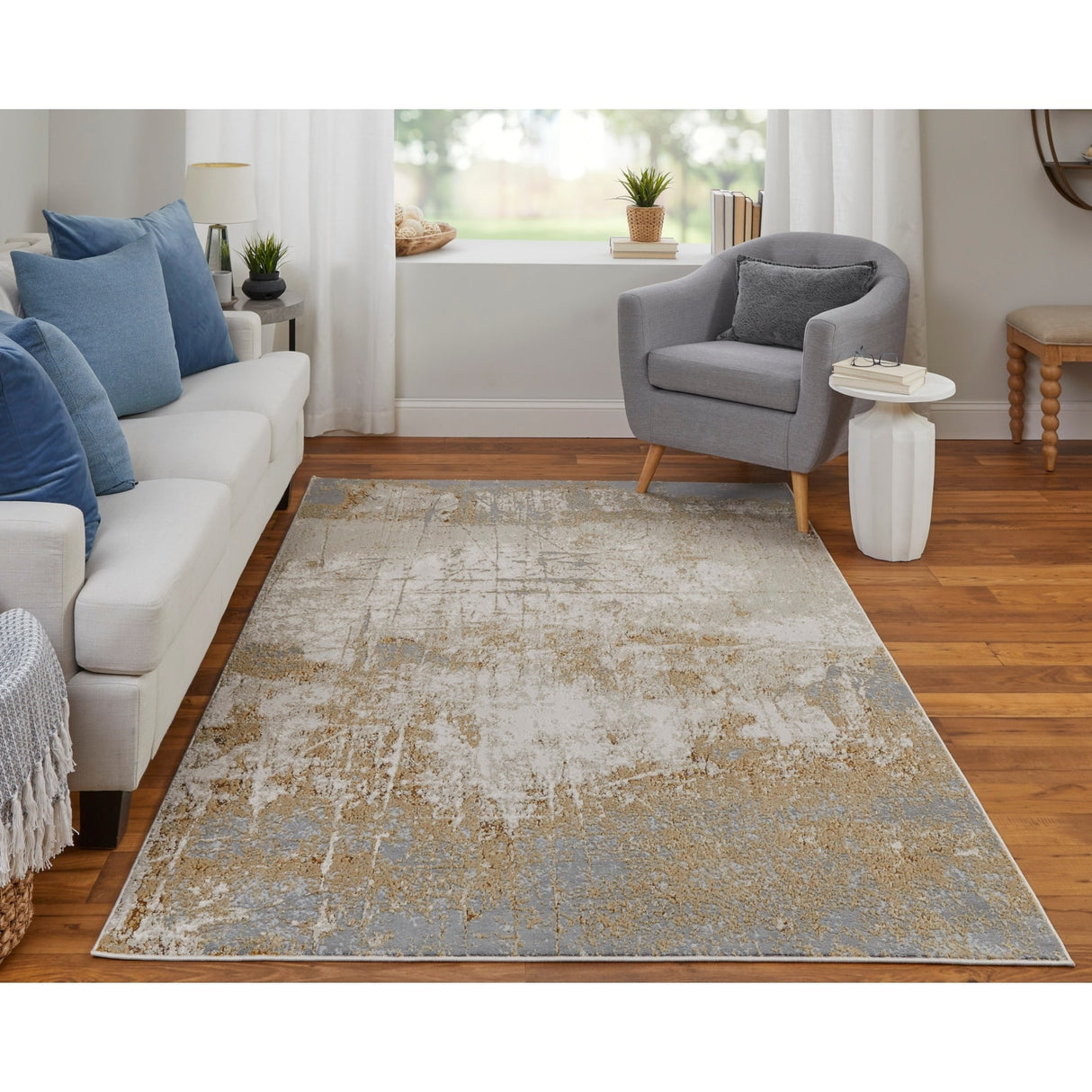 Tripoli Abstract Modern Area Rug