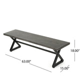 Tritan Outdoor 6-piece Rectangle Aluminum Wicker Dining Set with Cushions by Christopher Knight Home