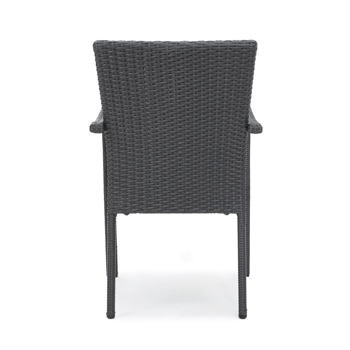 Tritan Outdoor 6-piece Rectangle Aluminum Wicker Dining Set with Cushions by Christopher Knight Home