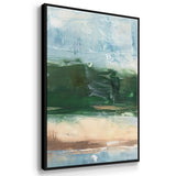 Tropical Shore II - Multi Piece Framed Canvas