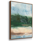 Tropical Shore II - Multi Piece Framed Canvas