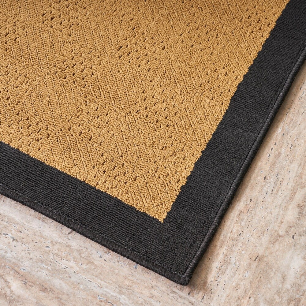 Troy Indoor/ Outdoor Border Area Rug by Christopher Knight Home - 130" L x 94" W x 1" H