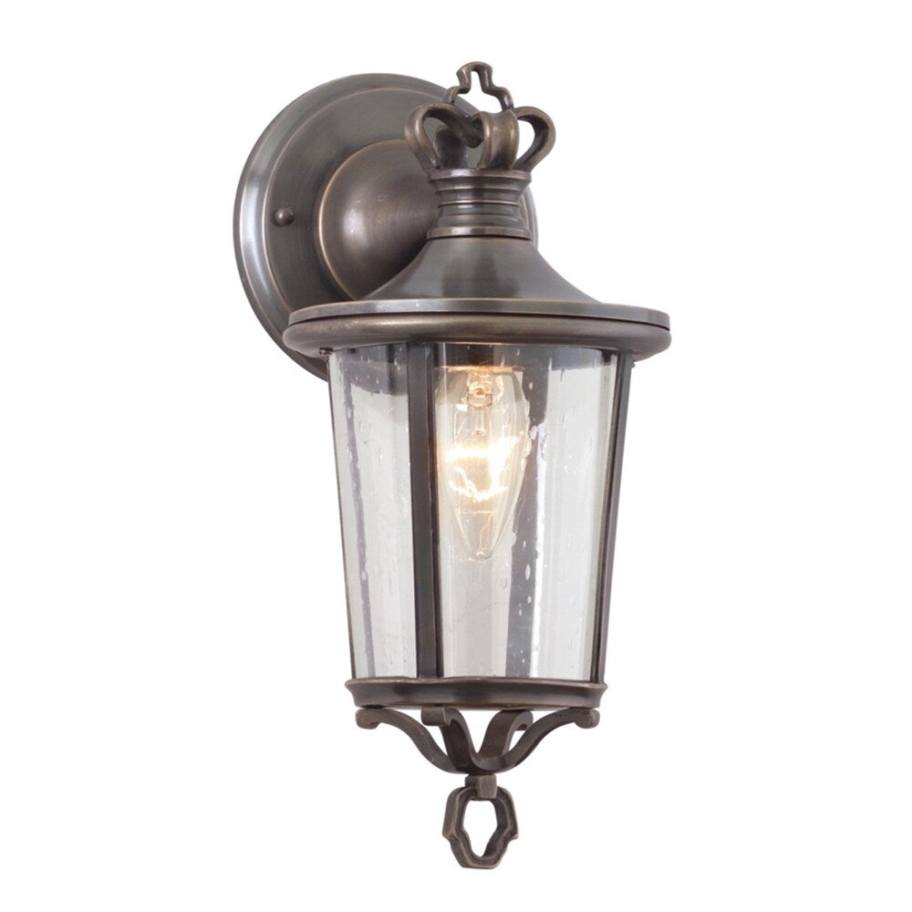 Troy Lighting Britannia 1-light Wall Lantern, English Bronze