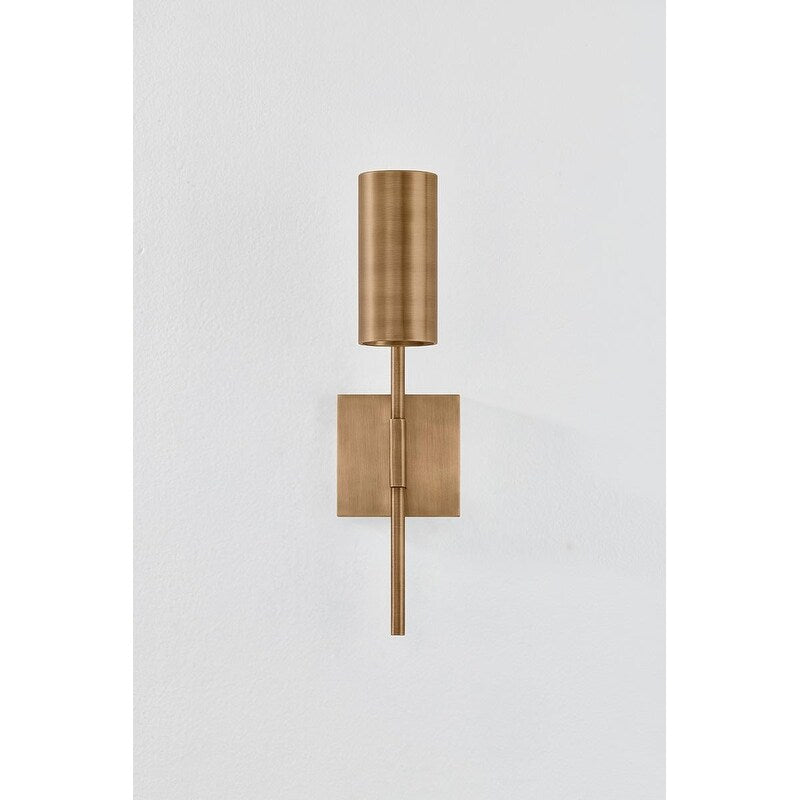 Troy Lighting Gage 4.25 In. 1 Light Wall Sconce Patina Brass