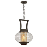 Troy Lighting Horton 1-light Texture Bronze Pendant