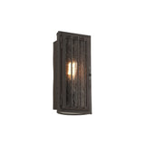 Troy Lighting Joplin 1-light Small Wall Sconce, Charred Bronze