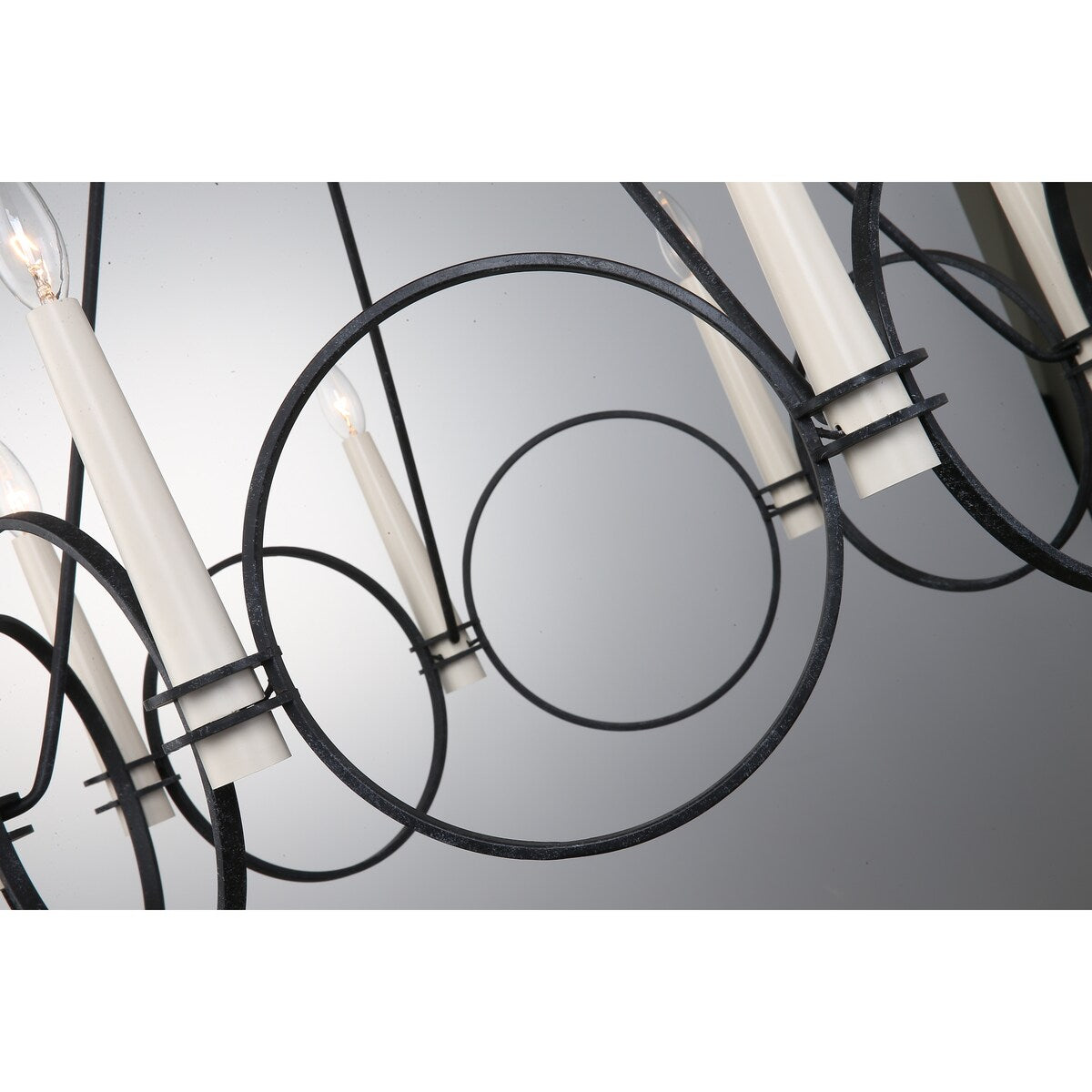 Troy Lighting Juliette 6-light Country Iron Chandelier - Silver