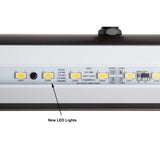 Tru-Slim Hardwire/Direct-Wire LED Picture Light, Satin Nickel, 16"