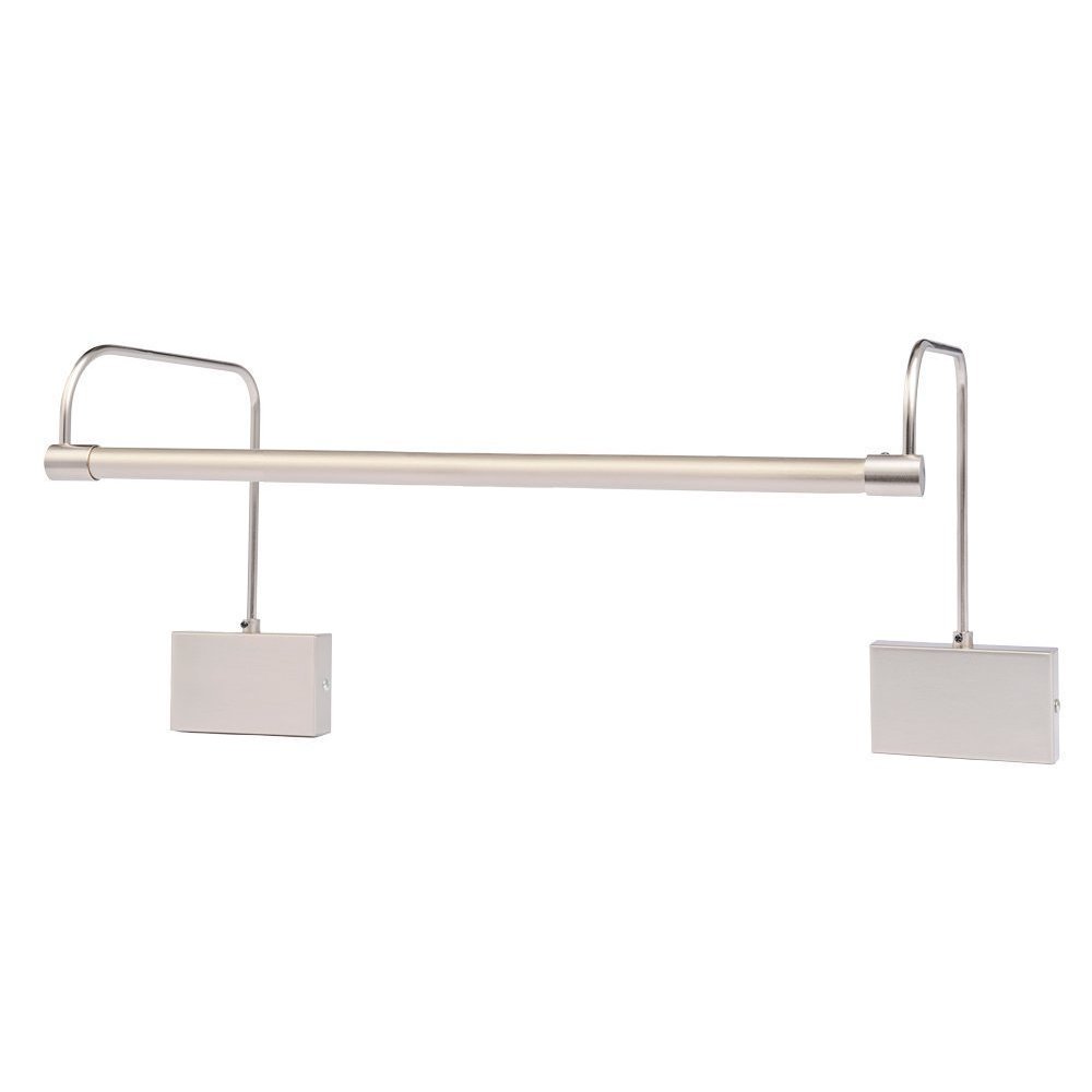 Tru-Slim Hardwire/Direct-Wire LED Picture Light, Satin Nickel, 16"