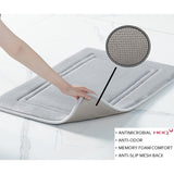 Truly Calm Antimicrobial 2 Pack Memory Foam Bath Rug