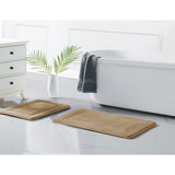 Truly Calm Antimicrobial 2 Pack Memory Foam Bath Rug