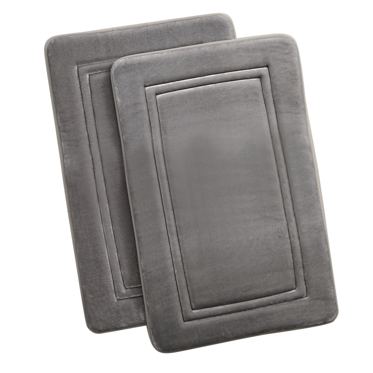 Truly Calm Antimicrobial 2 Pack Memory Foam Bath Rug