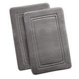 Truly Calm Antimicrobial 2 Pack Memory Foam Bath Rug