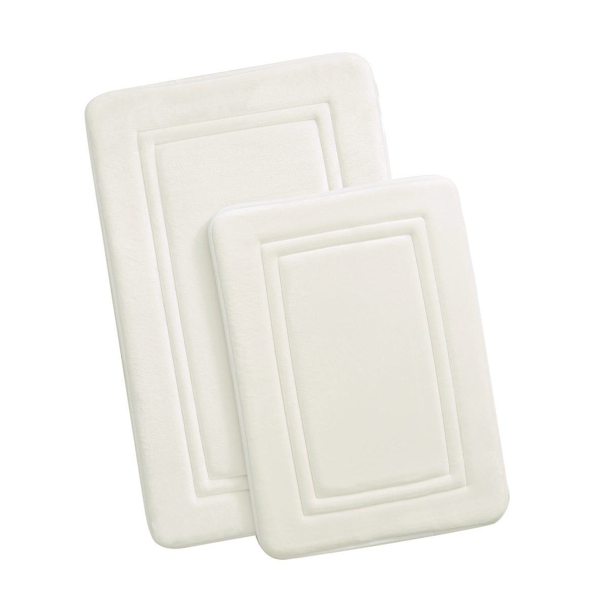 Truly Calm Antimicrobial 2 Pack Memory Foam Bath Rug