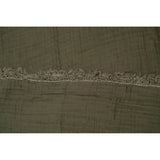 Truly Soft Two-Toned Organic Throw Blanket