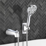 Tub Spout with Diverter, 8 Settings Hand Held Shower, Bathtub Faucet with Sprayer