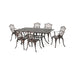 Tucson Outdoor Cast Aluminum 6-piece Dining Set by Christopher Knight Home