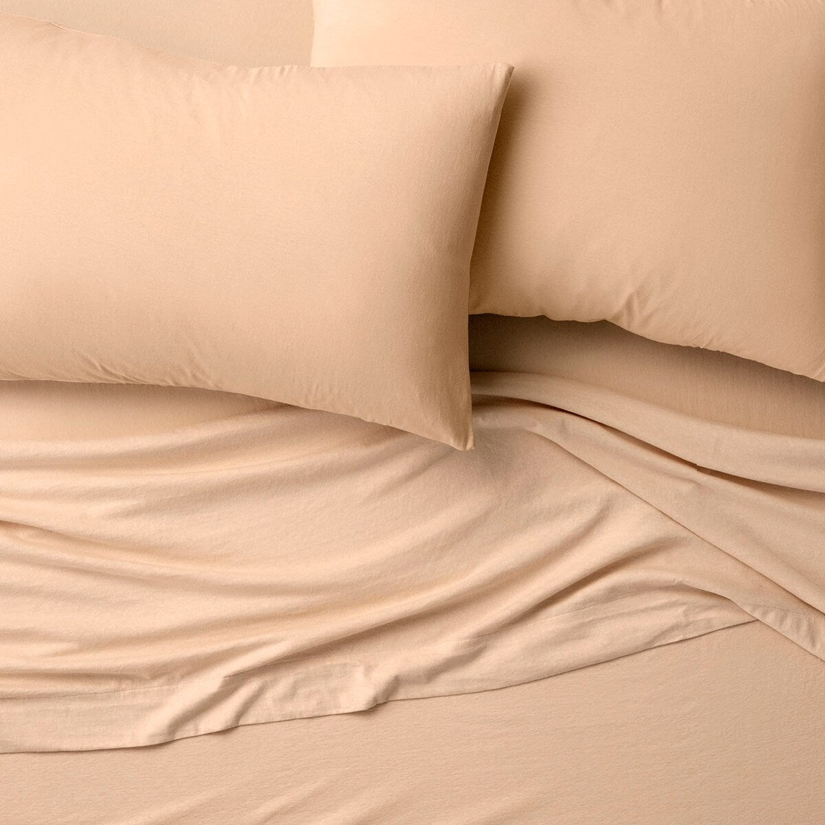 Tuft & Needle Melon Organic Jersey Sheet Set