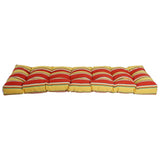 Tufted Indoor/Outdoor Bench Cushion (Multiple widths from 46 to 60 inch)