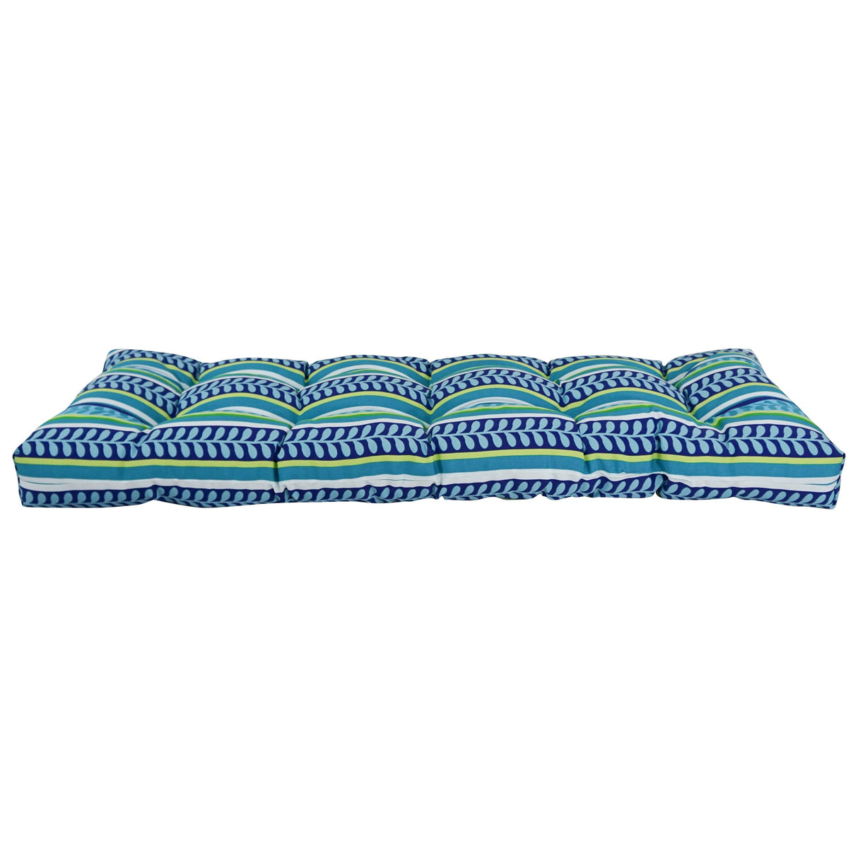 Tufted Indoor/Outdoor Bench Cushion (Multiple widths from 46 to 60 inch)