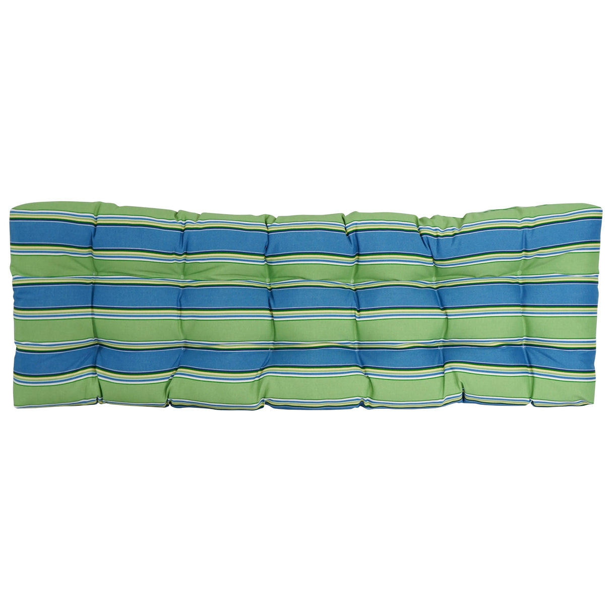 Tufted Indoor/Outdoor Bench Cushion (Multiple widths from 46 to 60 inch)