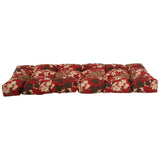 Tufted Indoor/Outdoor Bench Cushion (Multiple widths from 46 to 60 inch)