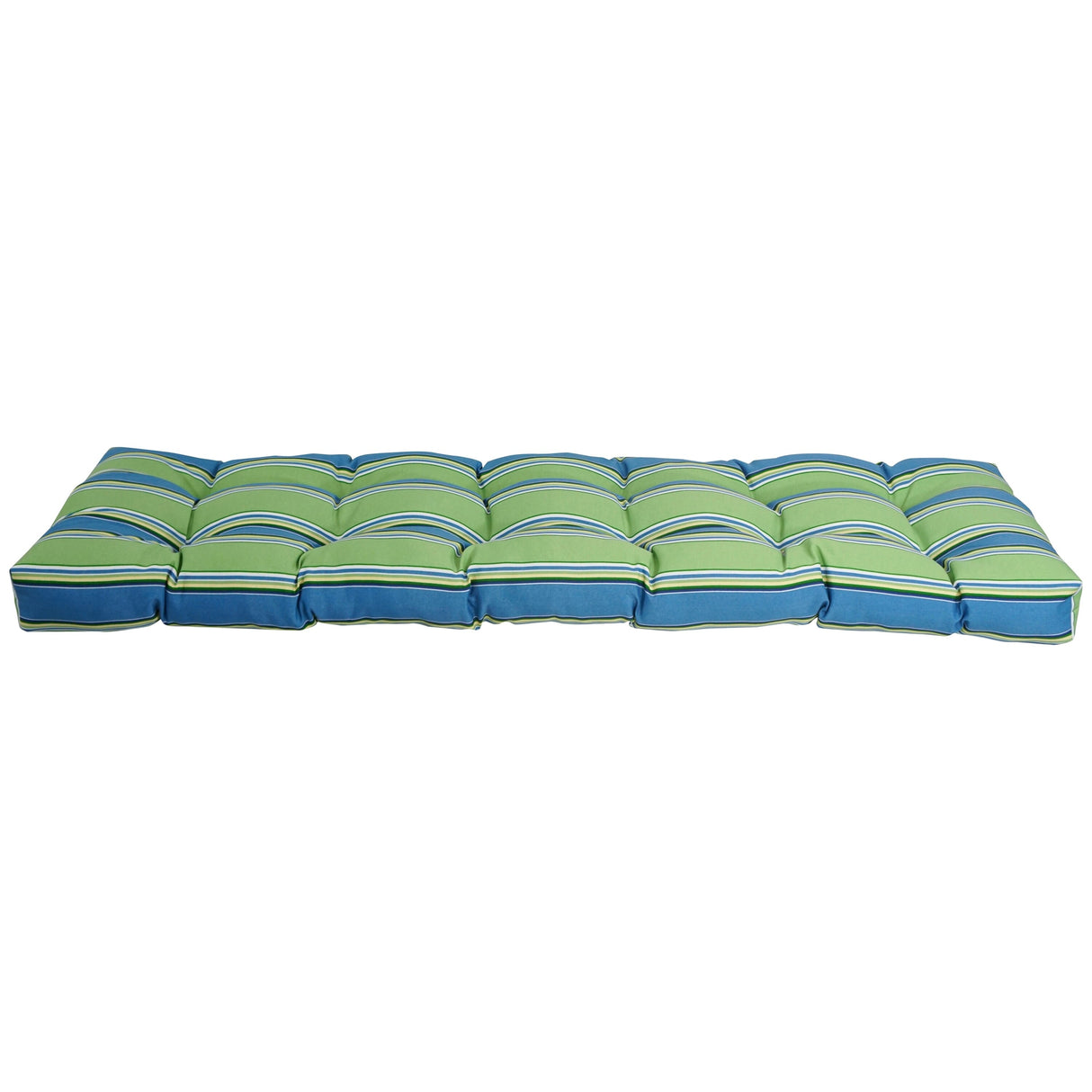 Tufted Indoor/Outdoor Bench Cushion (Multiple widths from 46 to 60 inch)
