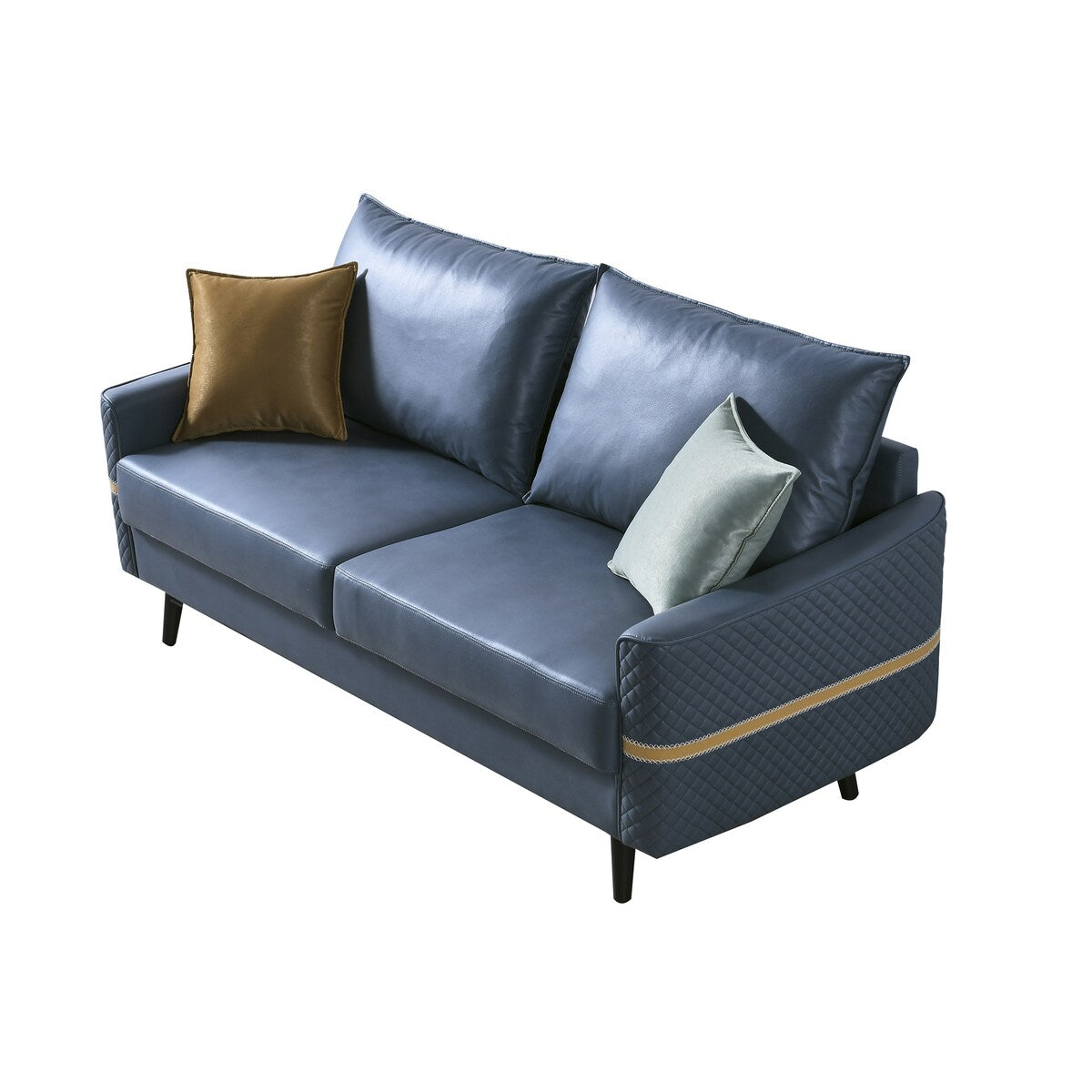 Tufted Loveseat, Living Room 2 Seat Couch Office Sofa