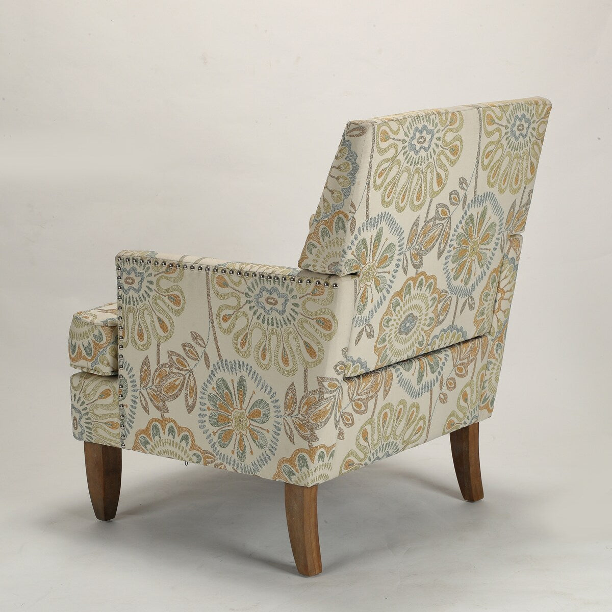 Tufted Solid Wood Accent Chair