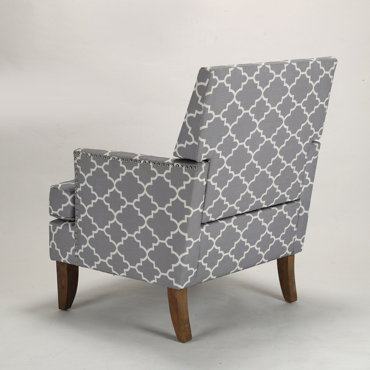 Tufted Solid Wood Accent Chair