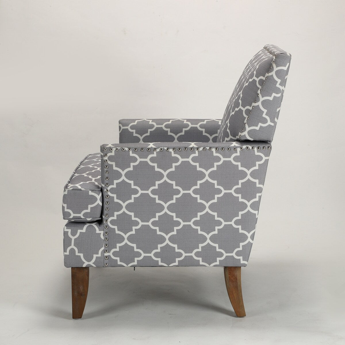 Tufted Solid Wood Accent Chair