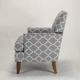 Tufted Solid Wood Accent Chair