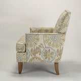Tufted Solid Wood Accent Chair